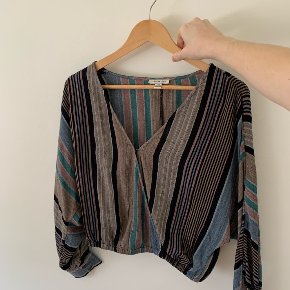 AE Striped Top in excellent condition!